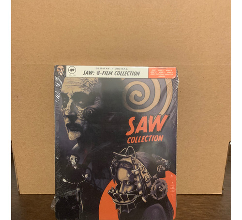 Saw Colección De 8 Películas Steelbook Exclusivo De Walmart