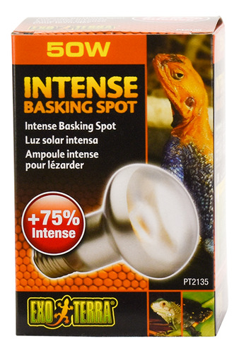 Exo Terra Foco Para Terrario Reptiles Sun Glo Tight Beam 50w