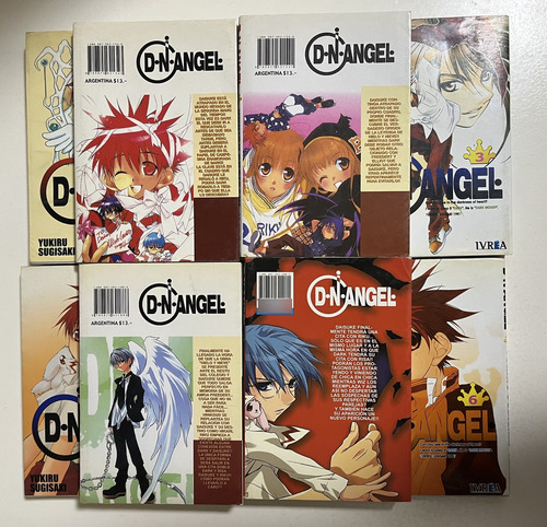 Manga D.n.angel Tomos 1 Al 10 Ivrea (Usado)
