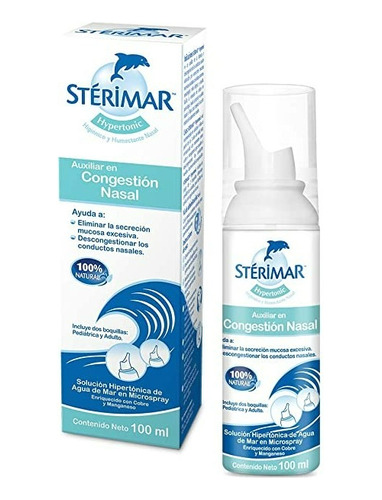 Solución Nasal Hipertónico Alergias +3 Y Adultos Sterimar 