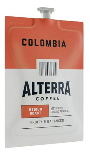 Café  Alterra Colombia, 5 Paquetes De 20 Frescos