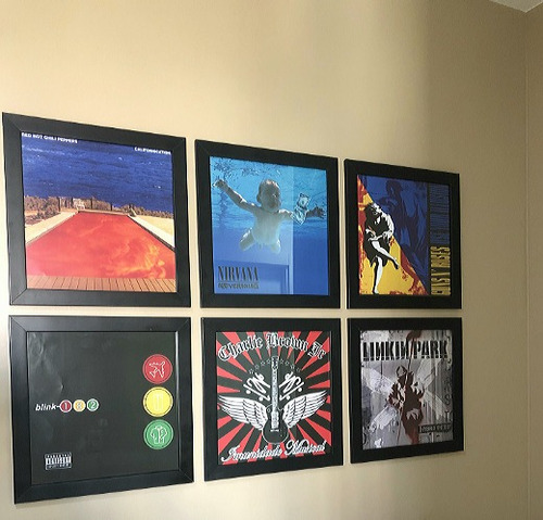 Quadro Pink Floyd Animals Capa Do Disco De Vinil Lp E Cd