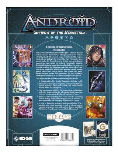 Juegos De Fantasy Flight Genesys Roleplaying Game Shadow Of