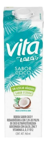 3 Pzas Bebida Lala Vita Coco 960 Ml