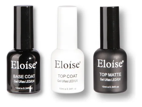 comprar Top Coat Y Base Coat Matte Eloise Semipermanent Esmalte 10ml