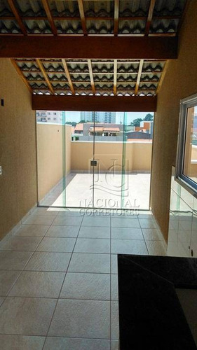 Cobertura Com 2 Dormitórios À Venda, 90 M² Por R$ 320.000 - Vila Camilópolis - Santo André/sp - Co2468