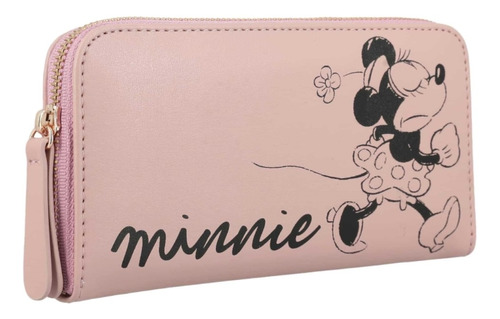 Cartera Mujer Disney Minnie W Capsule Beige Hbecstasy77cw