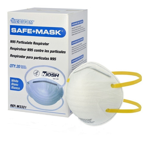 Mascarillas Tapabocas N95 Medicom Certificacion Niosh