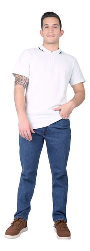 Jeans Hombre Basico Azul Oggi Power 59105232