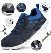Comprar Zapatos De Seguridad Tenis Industriales Hombre Ligero