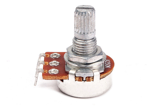 Accesorio Para Guitarra A250k Mini, Eje Dividido, Corto Y Es