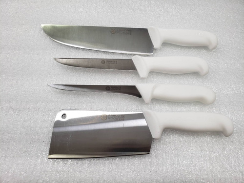 Set De Cuchillo Arbolito Carnicero Mango Plastico