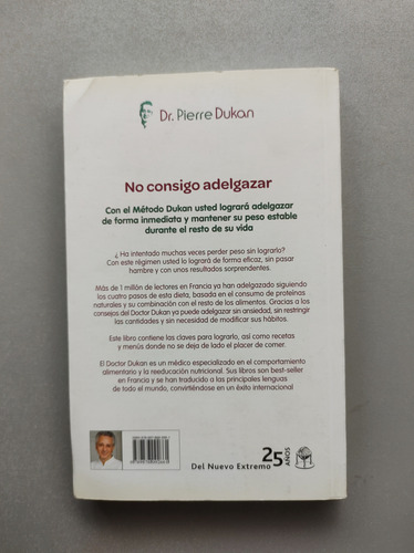 No Consigo Adelgazar, El Método Para Perder Peso Sin Recuper (Usado)