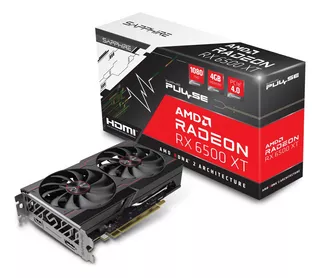 Tarjeta De Video Sapphire Pulse Amd Radeon Rx 6500 Xt 4gb