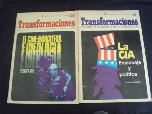 Lote Revistas Transformaciones (1972) 2 Ejs