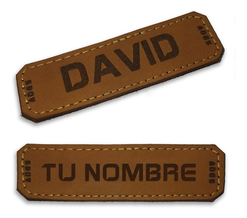 Parche Portanombre Patch, Nombre Bolso, Chaleco, Identificad