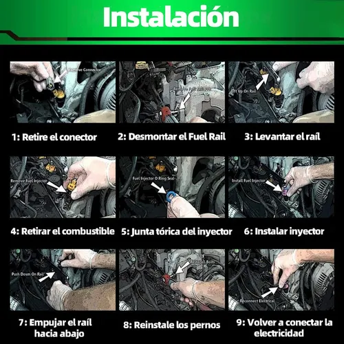 6pcs Inyectores De Combustible For Nissan Pathfinder Sentra