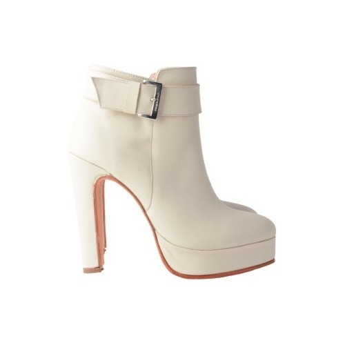 Botas Botinetas De Cuero De Mujer - Nigel - Ferraro