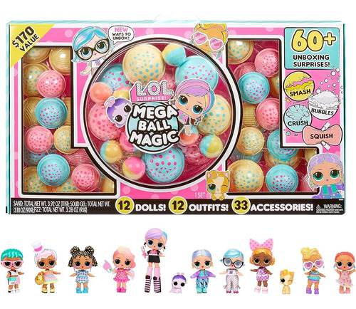 L.o.l. ¡sorpresa! Mega Ball Magic - 12 Muñecas Coleccionable