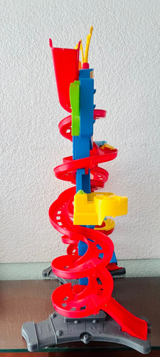 Fisher Price Pista Rascacielos 2014 Rojo (Usado)
