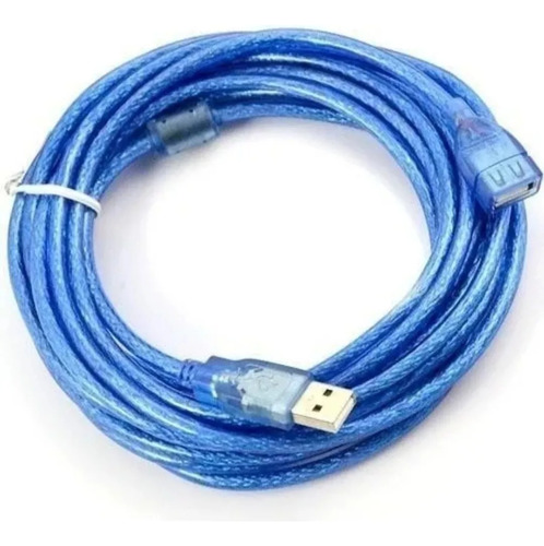 Cable Usb 2.0 Extencion 5 Metros Certificado High Quality