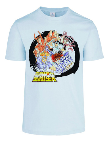 Playera Saint Seiya Caballeros Del Zodiaco Bronce Kurumada