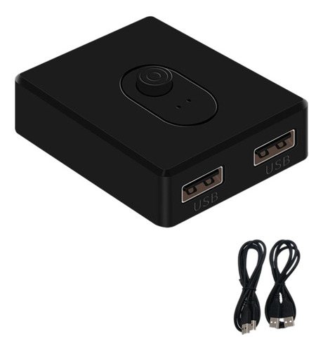 Conmutador Kvm Usb 2.0, Conmutador 1x2/2x1, Divisor Usb Shar