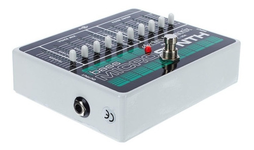 Pedal De Efecto Electro-harmonix Bass Micro Synth Blanco