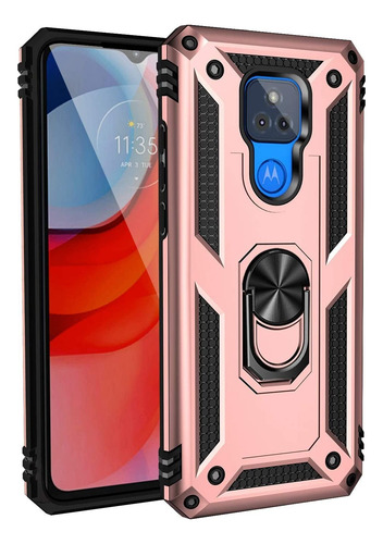 Funda Protectora Para Motorola E7 Normal + Cristal 21d