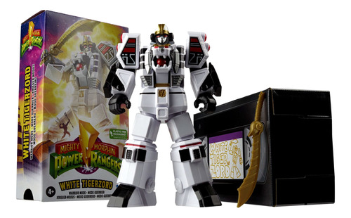 Figura Clásica Coleccionable Megazord Mighty Morphin De 18 C