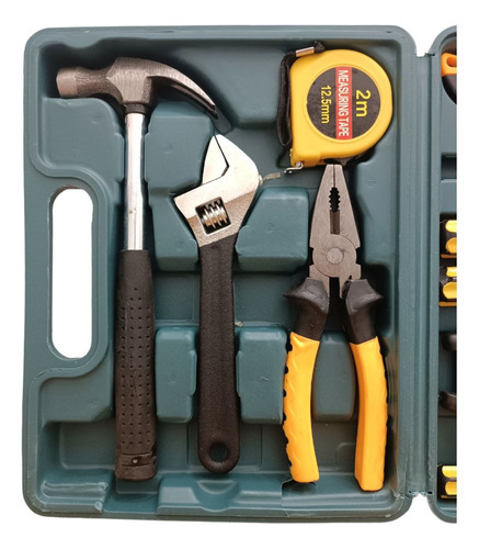 Caja De 12 Herramientas Ks Con Estuche Kit Estuche Acero