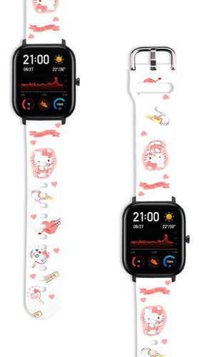 Correa Compatible Para Amazfit Gts Hello Kitty