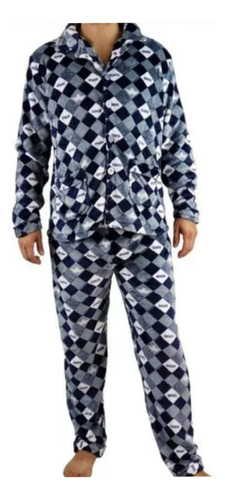 Pijama Polar Cómoda Para Hombre