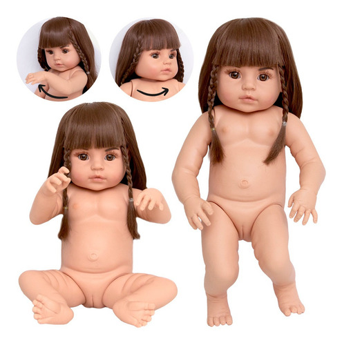 Bebê Boneca Reborn Recem Nascida Pode Dar Banho