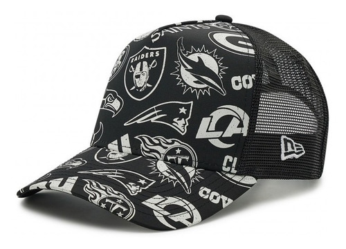 Jockey Trucker Escudos Nfl Nuevo Original New Era