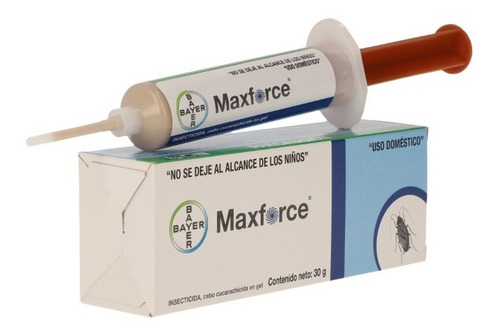 Imagen 3 de 8 de Maxforce Bayer Veneno En Gel Mata Cucarachas