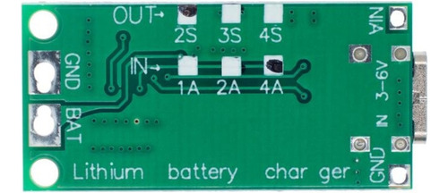Modulo Cargador De Bateria De Litio Usb C, 8.4v, Arduino