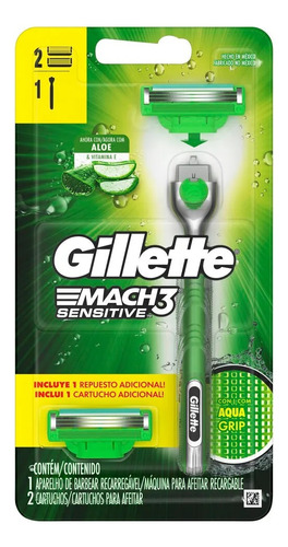 Máquina Gillette Mach3+repuesto