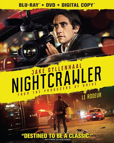 Blu-ray + Dvd Nightcrawler / Primicia Mortal