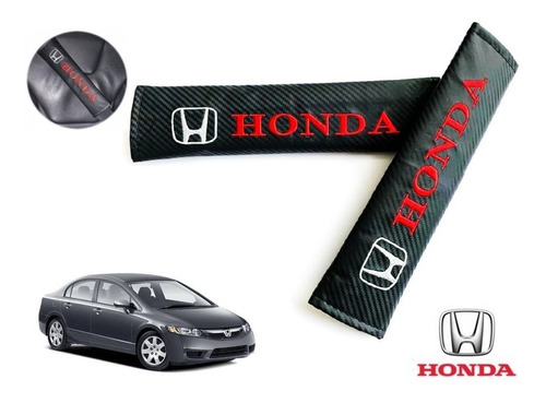 Par Almohadillas Protectoras De Cinturon Honda Civic 2007