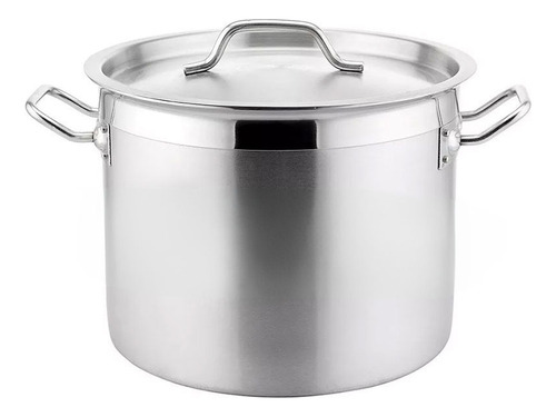 Olla Ø30cm Acero Inox Fondo Compuesto Profesional 15 Litros