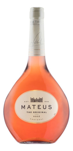 Vinho Português Rosé Meio Seco Mateus Garrafa 750ml