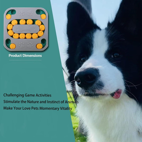 Juguete Interactivo Para Perros Con Juego De Rompecabezas
