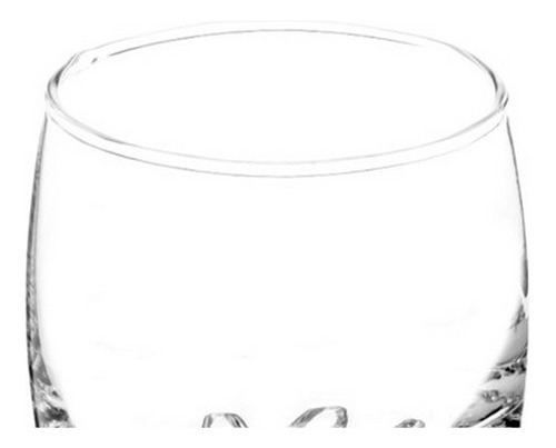 Set 6 Vasos Tequileros Shot Muela Vidrio De 70 Ml Caballito Color Transparente