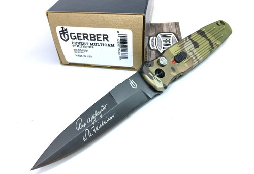 Navaja Automatica Gerber Covert Camo Multicam Nueva En Stock