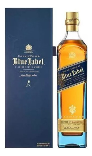 Whisky Johnnie Walker Blue Label 750ml Premium Zetta Bebidas
