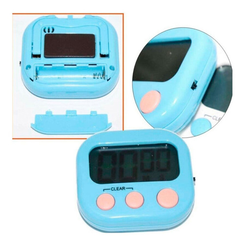 Temporizador Timer Digital De Cocina Con Iman