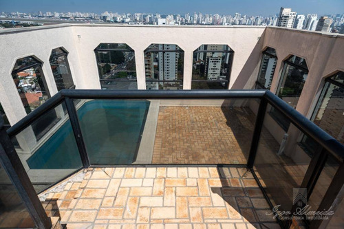 Imagem 7 de 30 de Cobertura Com 4 Dormitórios À Venda, 628 M² Por R$ 5.500.000,00 - Moema - São Paulo/sp - Co1022