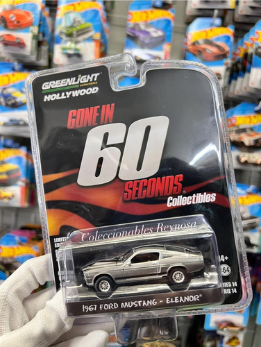 Mustang Eleanor 1967 Greenlight Hollywood 1:64