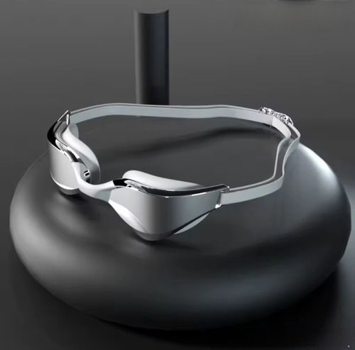 Goggles De Natación Blanco Con Gris